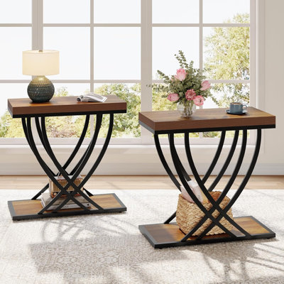 Table de bout étroite 23,62 po