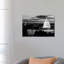 Peeking Cow - Wrapped Canvas Print-651292560