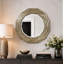 Marcelle Octagon Iron Beveled Wall Mirror