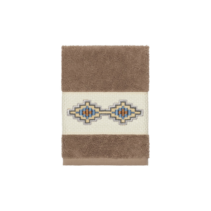 Gianna Turkish Cotton Midweight Washcloth, Latte