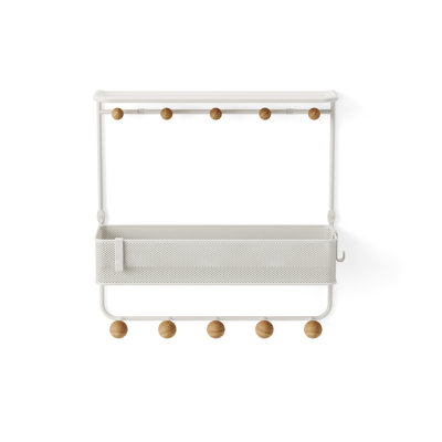 Estique 10 - Hook Steel Coat Rack