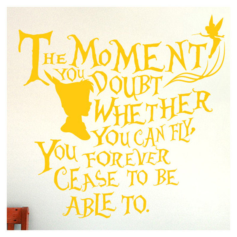 Wall Decal, Dark Yellow