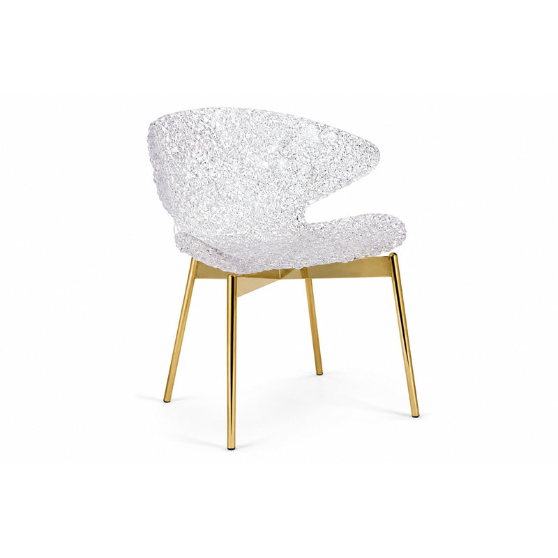 Swan Chair – Iconic Design With Elegant Light Reflection, Clear