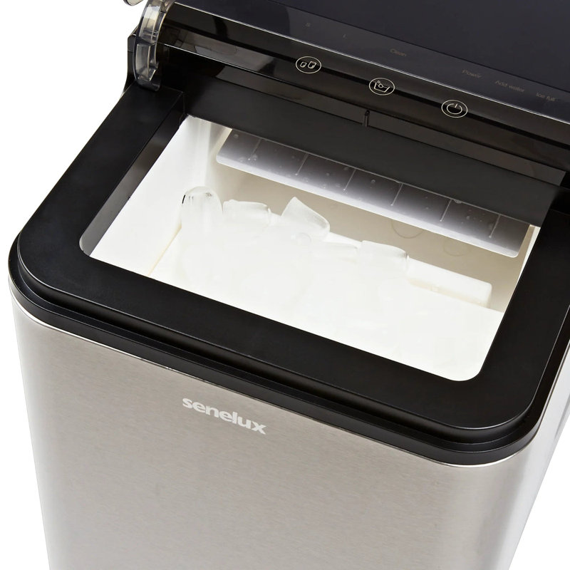 Senelux 26.45 Lb. Daily Production Bullet Ice Portable Ice Maker