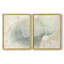 «Softwash Abstract I», reproduction encadrée de qualité supérieure - prête à être accrochée - aucun clou requis - aucun clou requis-832797530-832797527