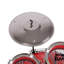 Ensemble de batterie pour enfants 10 pièces - grosse caisse avec pédale, 5 Tom Drums, cymbale, tabouret et 2 baguettes pour tout-petit garçons et filles par Hey Play (rouge)