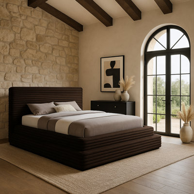 Cozzens Corduroy Fabric Bed