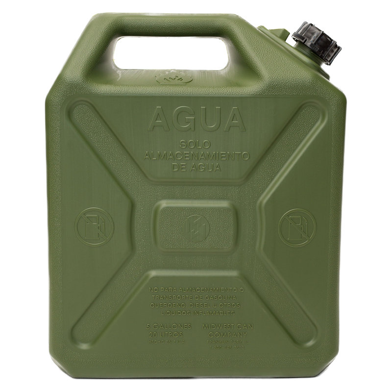 Midwest Can Plastic / Acrylic Fuel Storage