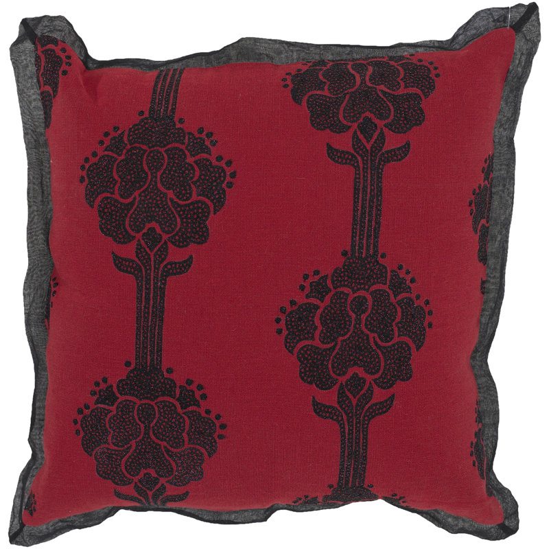  Fashionable Floral Pillow, Down
