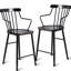 Tabouret en bois massif Brilyn-1353791370