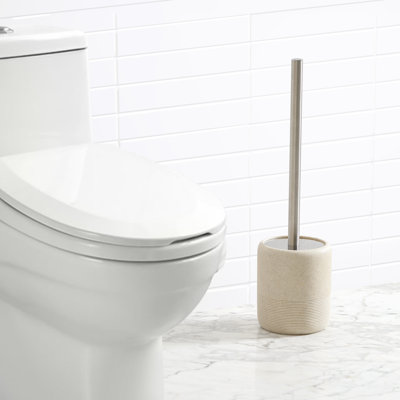 QL DESIGN Plastic Toilet Brush And Holder