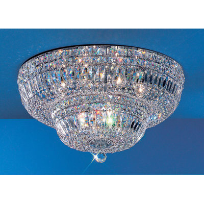 Empress Crystal Semi Flush Mount
