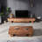 Nordic style simple log TV cabinet-106566045