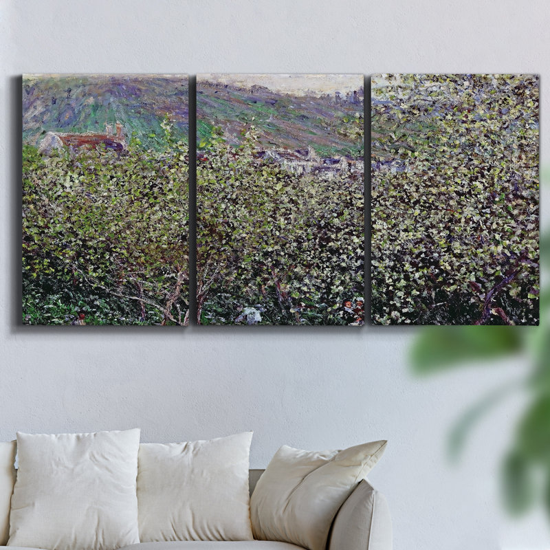 " Trawlers " 3 - Pieces, 48" H x 96" W x 2" D