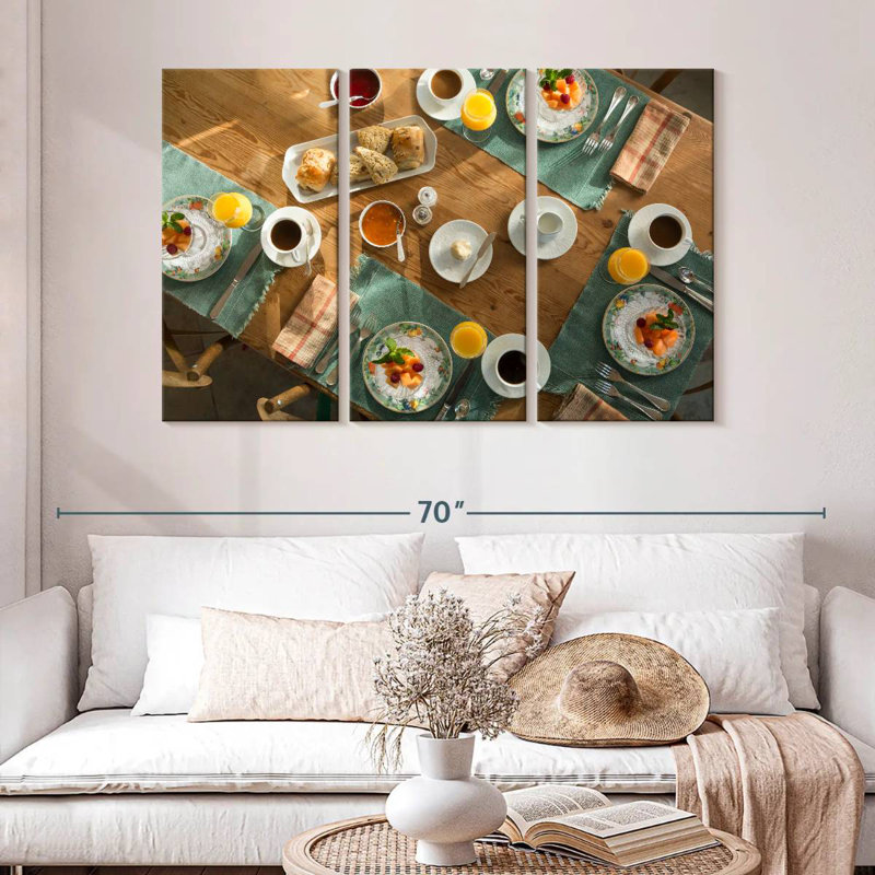 Breakfast Table, 32" H x 50" W