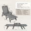 Chaise longue d'extérieur réglable à 6 positions, résistante aux intempéries et durable pour une détente ultime-1915797005
