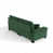 Chenille-vert