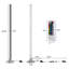 Dameyon 121cm LED Column Floor Lamp