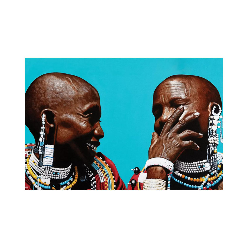 Soul sisters 1 Piece Wall Art on Canvas, 20.32cm H x 30.48cm W x 1.91cm D, Wrapped Canvas