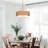 3-Lights Modern Hand-Woven Rattan Chandelier with Linen Drum Shade-2008928382-2008928383