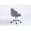 Chaise de travail en velours Julie-71006160