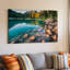 Reproduction d'art sur toile, "Serene Mountain Lake"-951170363