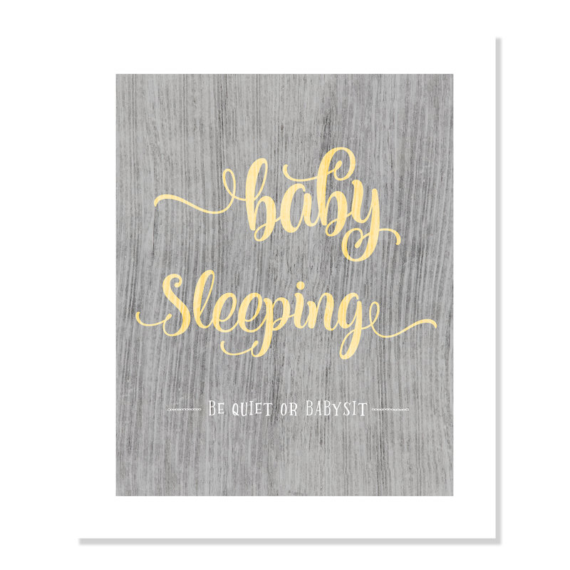«Rolled Baby Sleeping», impression sur papier, H 24 po x l 20 po x P 1 po