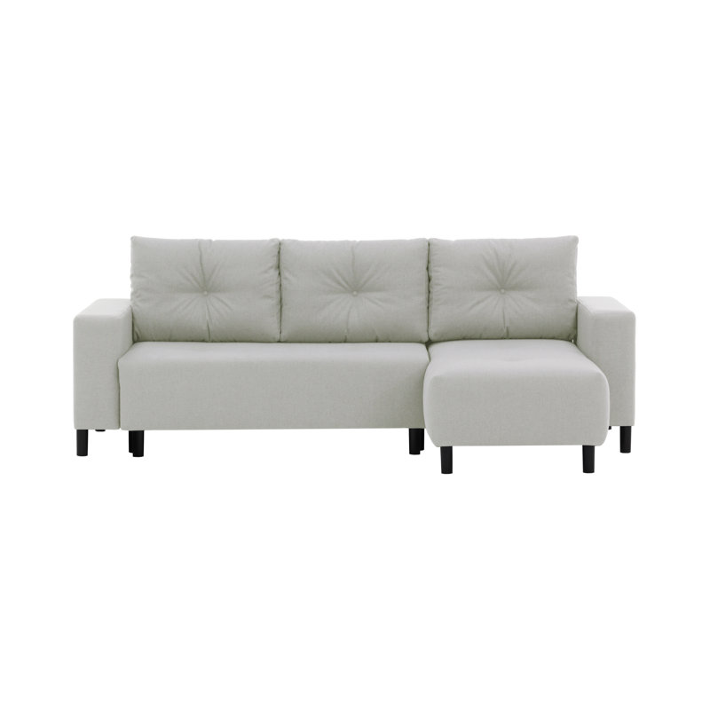 Hollar 4 Seater Sofa Bed, White