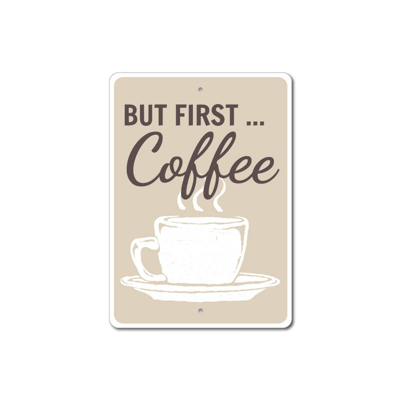 But But Coffee, H 18 po x l 12 po x P 0,06 po