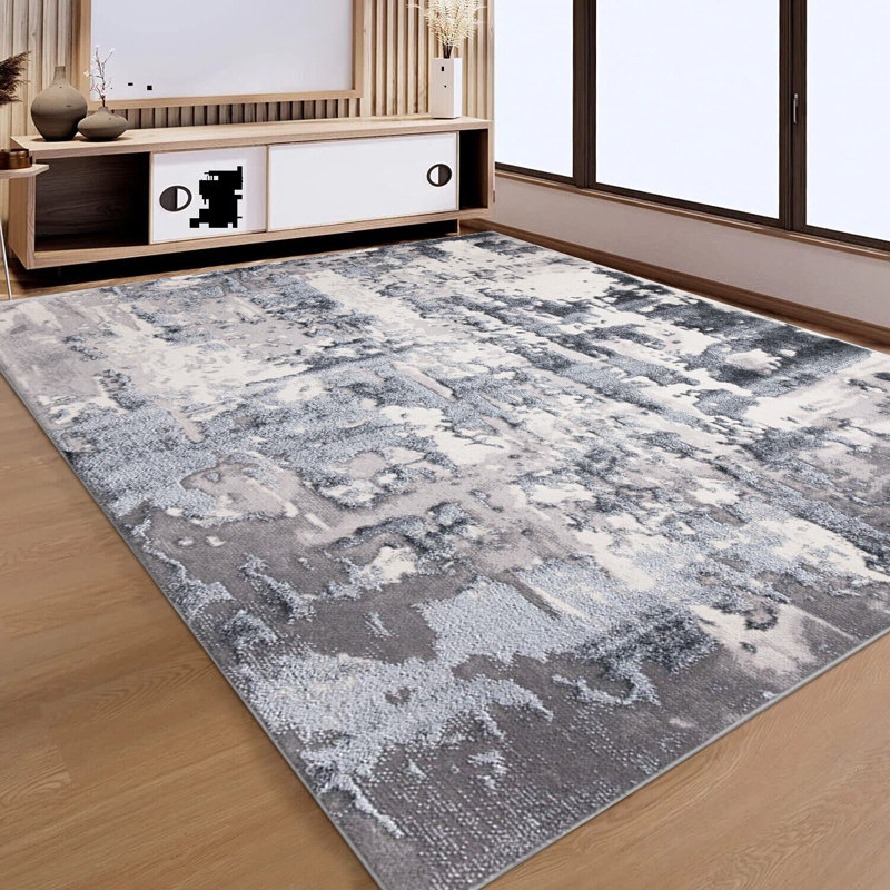 Hagberg Abstract Area Rug, Rectangle 200 x 290cm