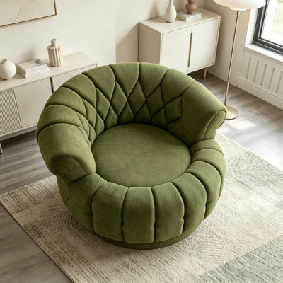 Fauteuil d'appoint pivotant
