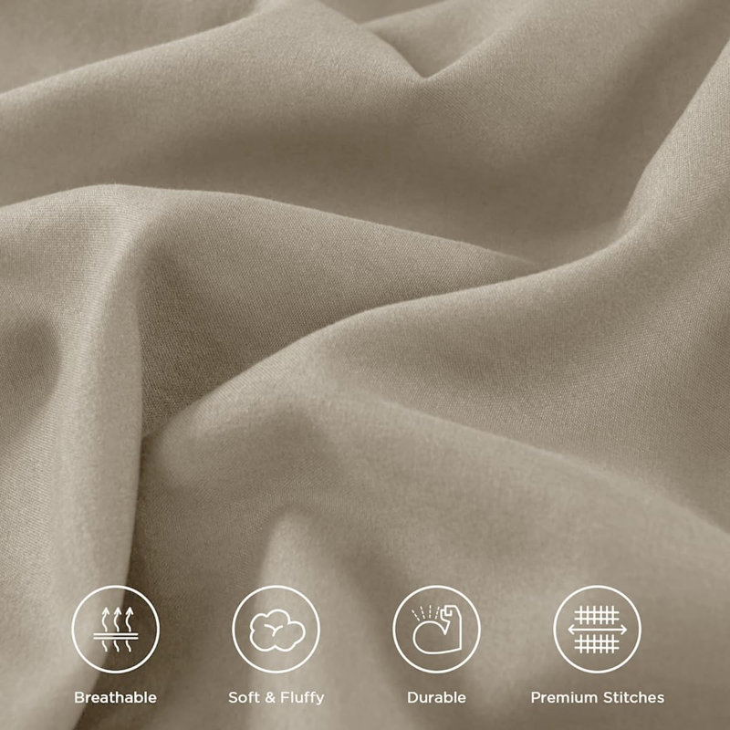 No Pattern Duvet Cover Set