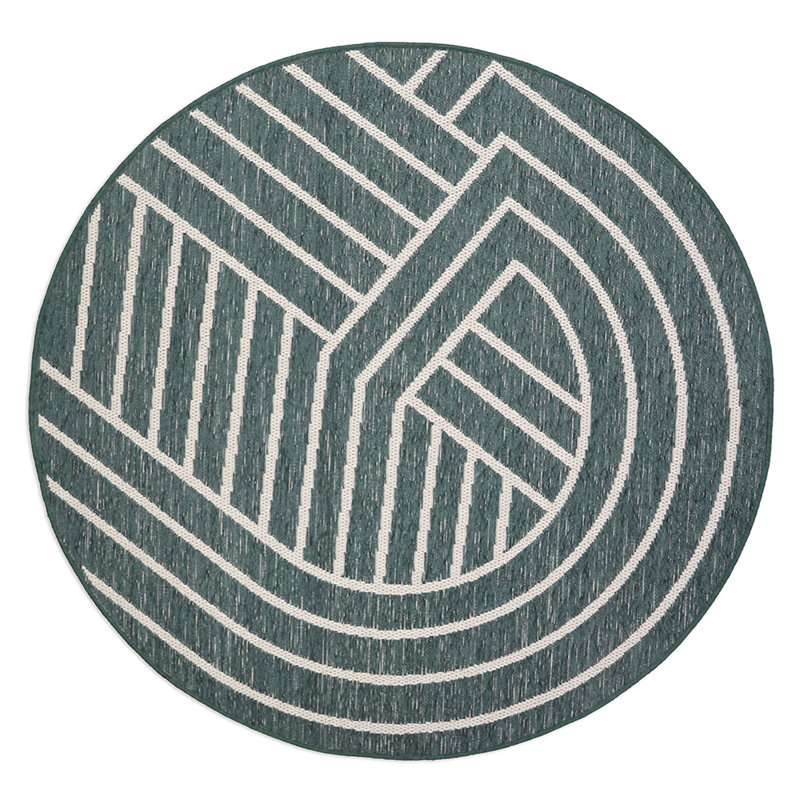 Round Anilyah 129cm X 129cm Area Rug