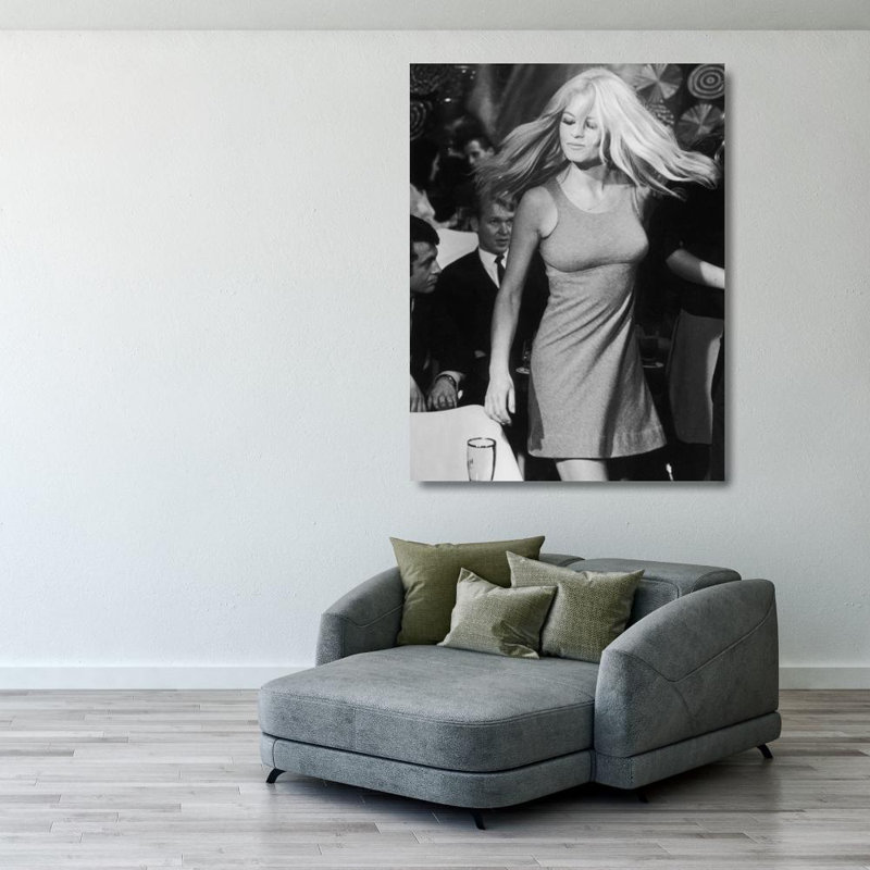 Bridget Bardot - La vraie chose, H 37 po x l 28 po
