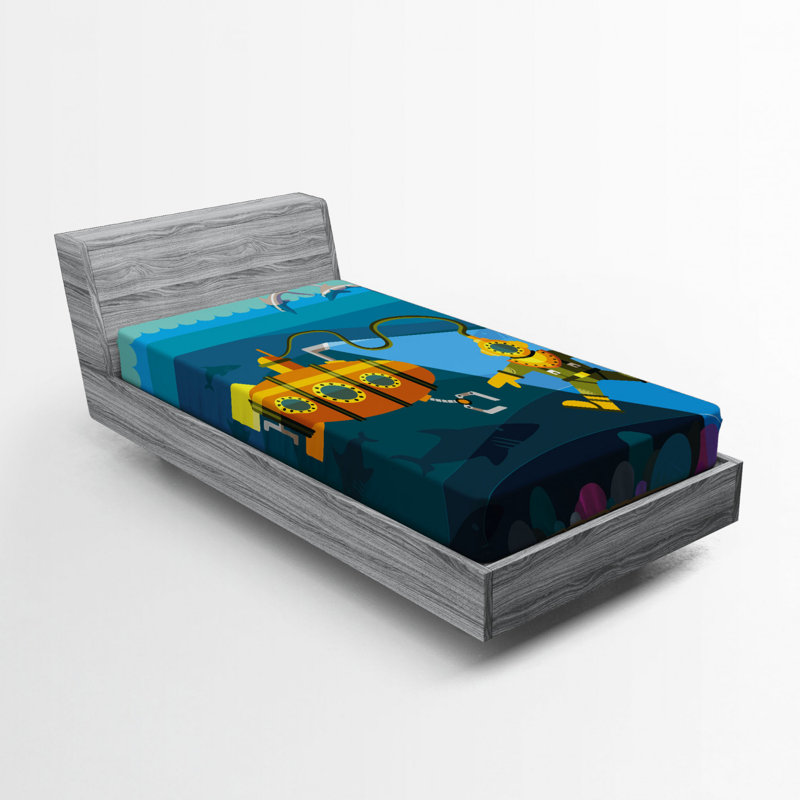 Drap-housse sous le sous-marin, Drap-housse simple TG
