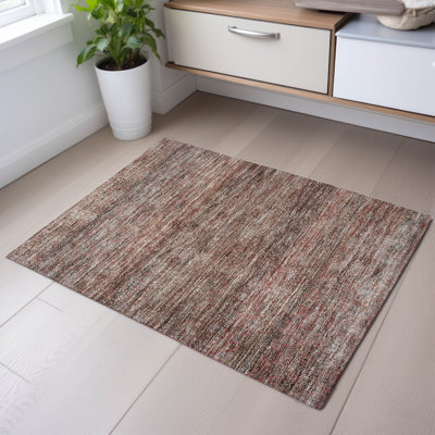 Premium Machine Washable Lyndhurst AMF1174 Stripes Rug