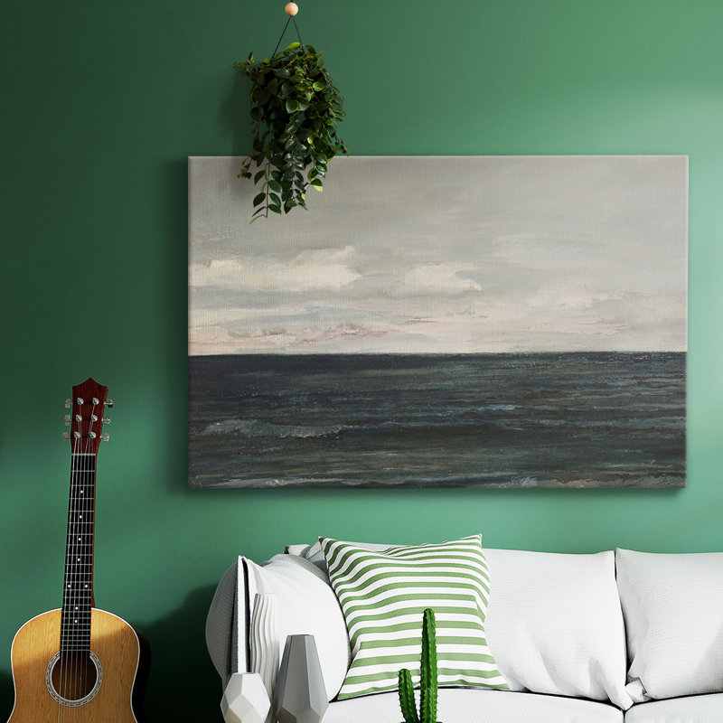 "Vintage Nautical Print-CLV III" sur toile, Toile tendue, H 9 po x l 13 po x P 1,5 po