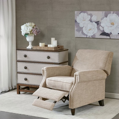 Fauteuil inclinable par pression