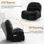 Fauteuil inclinable, fauteuils inclinables électriques, fauteuil inclinable rembourré en tissu doux avec poches latérales-460528049-439512565