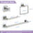 5 - Piece Bathroom Hardware Set