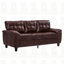 Canapé en cuir 79 po avec rangement 79 po-1877726634