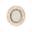 Overton Bamboo Oval Wall Mirror