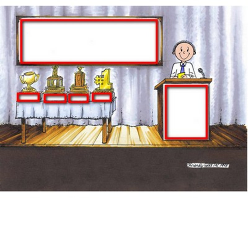 Personalized Man of the Year MINI Snow Globe Frame Gift  2.5" x 3.75", Yes