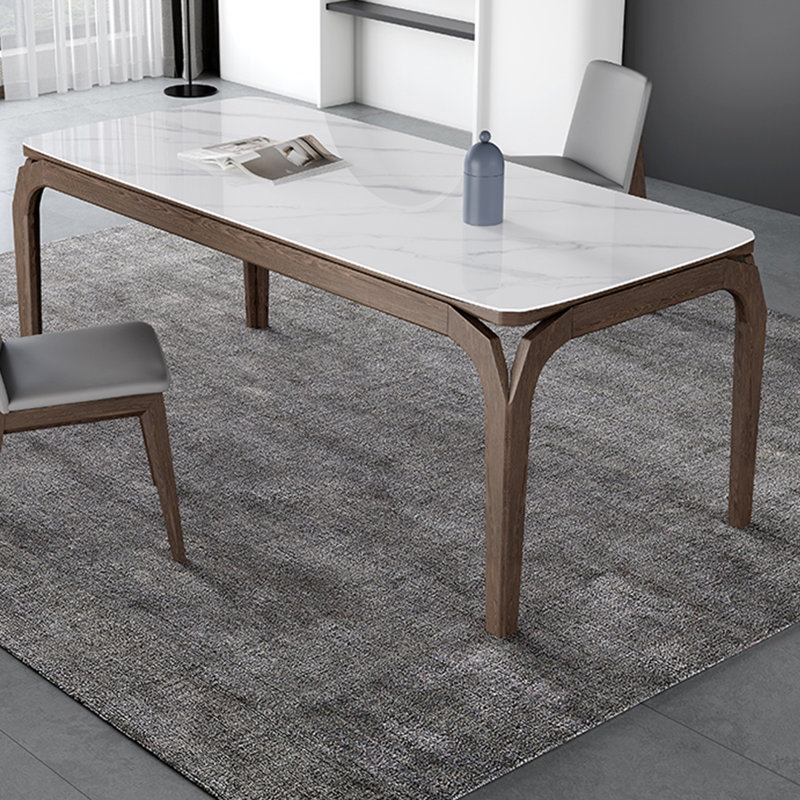 Elegant Simple Dining Table Sets., 29.53"H x 78.74"L x 35.43"W