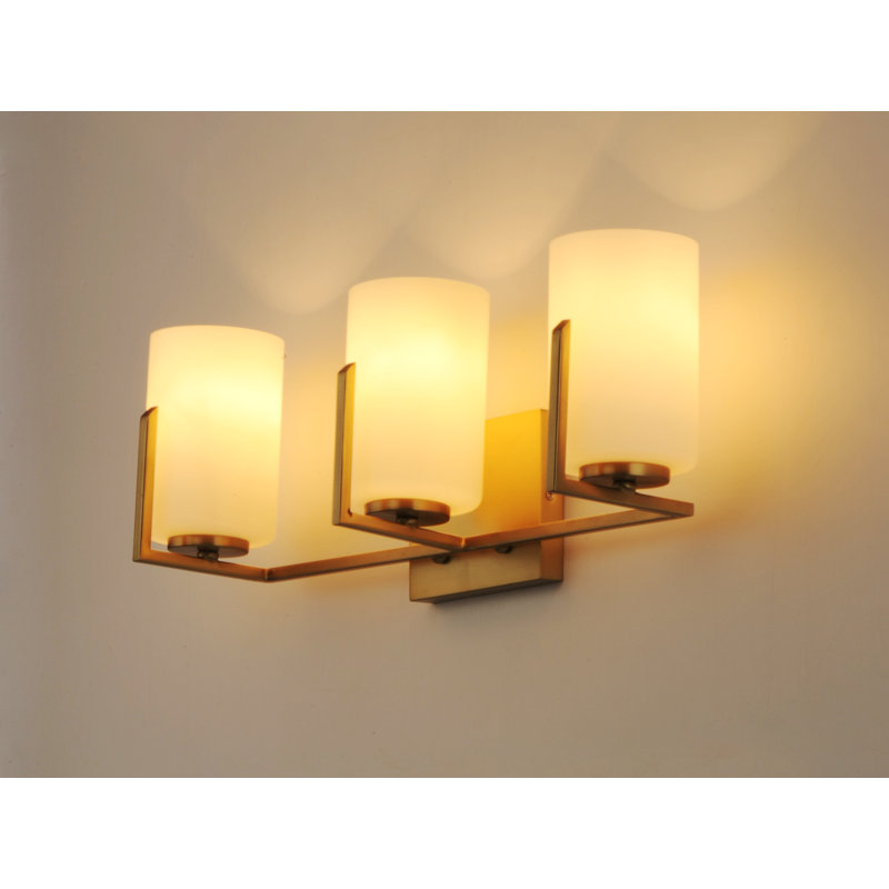 Roni 3 - Light Dimmable Vanity Light, Satin Brass