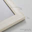 Toile encadrée de qualité supérieure «Paper Slice II» - prête à être accrochée-884890347-884890349