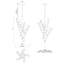 Cypress 5 Arm Opal Glass LED Chandelier-1462355288