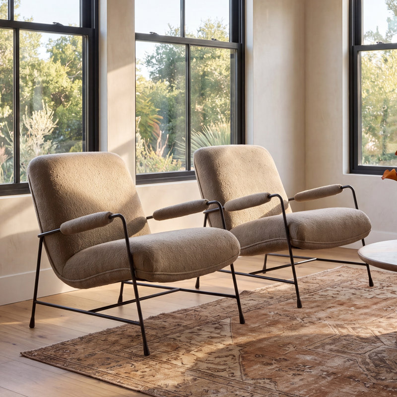 Ansonia Ashburn Chair-Crete Putty, Crete Putty