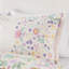 Housse de couette réversible en coton avec motifs floraux et jungle