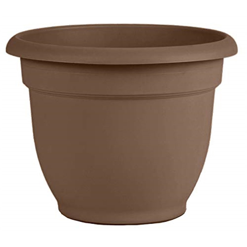 Ketzaly Pot Planter,  Chocolate, 8.5" H x 11" W x 11" D